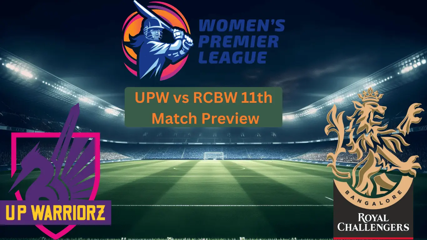 UPW vs RCBW, 11th Match