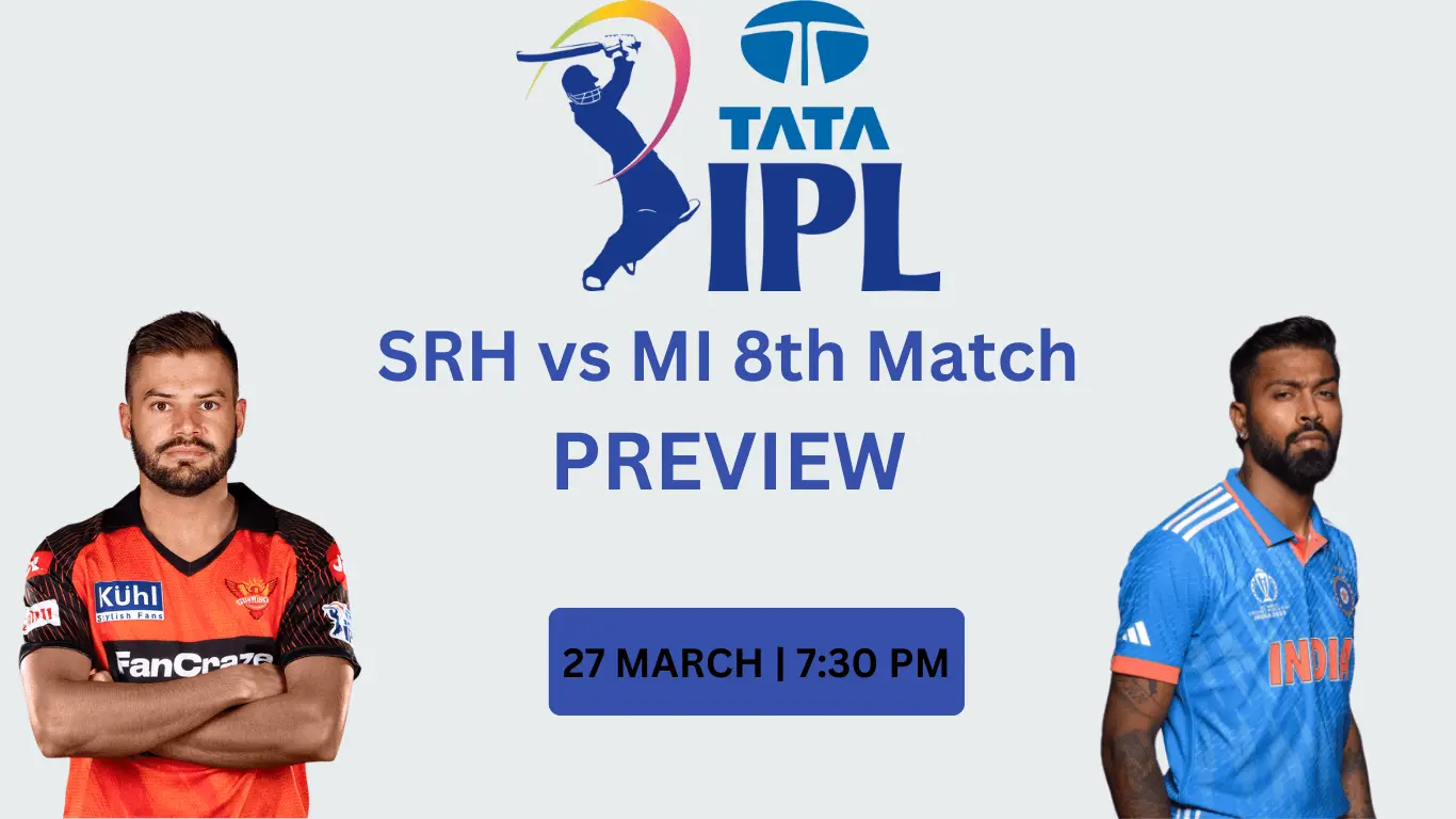 SRH vs MI, 8th Match, Indian Premier League (IPL) 2024